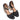 Black Marni Wool Crystal-Embellished Sandals Size 39 - Designer Revival