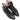 Black Miu Miu Pointed-Toe Quilted Leather High-Top Sneakers Size 39