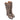 Taupe Fendi Knee-High Buckle Boots Size 39