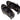 Black Chanel Cap-Toe Charms Mary Jane Pumps Size 39.5