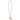 Silver Jennifer Miller Snake Motif Pave Diamond Horn Pendant Necklace