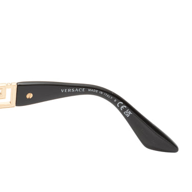 Red Versace Acetate & Gold-Tone Metal Sunglasses