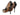 Brown & Multicolor Yves Saint Laurent Snakeskin Pumps Size 38.5 - Designer Revival