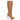 Tan Christian Louboutin Platform Heeled Knee-High Boots Size 35