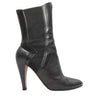 Black Alaia Pointed-Toe Mid-Calf Boots Size 39 - Designer Revival