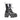 Black Simone Rocha Faux Pearl-Embellished Combat Boots Size 40