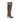 Grey Balenciaga Pointed-Toe Heeled Over-The-Knee Boots Size 39.5