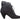 Black Laurence Dacade Pointed-Toe Lace Heeled Ankle Boots Size 37