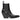 Black Bottega Veneta Patent Pointed-Toe Wedge Chelsea Boots Size 37