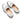 White Christian Louboutin Platform Leather Loafers Size 40