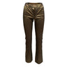 Vintage Gold & Multicolor Romeo Gigli Striped Pants Size EU 36 - Designer Revival