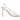 Silver Manolo Blahnik Metallic Strappy Heels Size 40 - Designer Revival