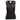 Black Chanel Diamond Patterned Knit Sleeveless Top Size FR 38