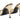 Gold D&G Leather Crystal-Embellished Heeled Sandals Size 37