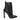 Black Christian Louboutin Pointed-Toe Heeled Ankle Boots Size 38.5