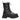 Black & Cream 3.1 Phillip Lim Kate Shearling-Lined Combat Boots Size 37