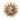 Gold-Tone Swarovski Crystal-Embellished Sun Motif Brooch