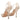 Cream Jimmy Choo Satin Ankle Strap Heels Size 38 - Designer Revival