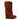 Brown Jil Sander Suede Wedge Mid-Calf Boots Size 38.5