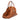 Brown Oscar de la Renta Leather Top Handle Tote