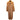 Vintage Brown Adolfo Long Mink Fur Coat Size US S/M