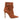 Tan Thomas Wylde Suede Pointed-Toe Tassel Ankle Boots Size