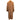 Vintage Brown Adolfo Long Mink Fur Coat Size US S/M