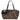 Brown Fendi Zucca & Patent Patchwork Boston Bag