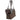 Brown Fendi Zucca & Patent Patchwork Boston Bag