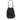 Black Prada Raffia & Leather Bucket Bag