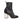 Black & White Chanel Color Block Ankle Boots Size 39C - Designer Revival