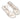 White Rene Caovilla Faux Pearl-Embellished T-Strap Butterfly Sandals Size 40