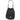 Black Prada Raffia & Leather Bucket Bag