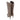 Taupe Marni Knee-High Heeled Platform Boots Size 36