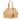 Tan & Brown Ermanno Scervio Raffia & Leather Tote