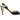 Black Jimmy Choo Patent Slingback Heeled Sandals Size 38.5