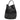 Black Burberry Studded Leather Bucket Bag