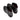 Black Chanel CC Turn-Lock Ankle Boots Size 39