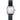 Navy Michele Leather & Pave Diamond Wrap Watch