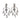 Silver-Tone Oscar de la Renta Crystal Clip-On Earrings