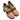 Brown Gucci Monogram Platform Horsebit Loafers Size 40.5