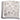 Grey Hermes Alliances du Monde Motif Printed Silk Scarf