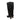 Black Lanvin Satin Knee-High Tortoiseshell Heeled Boots Size 39