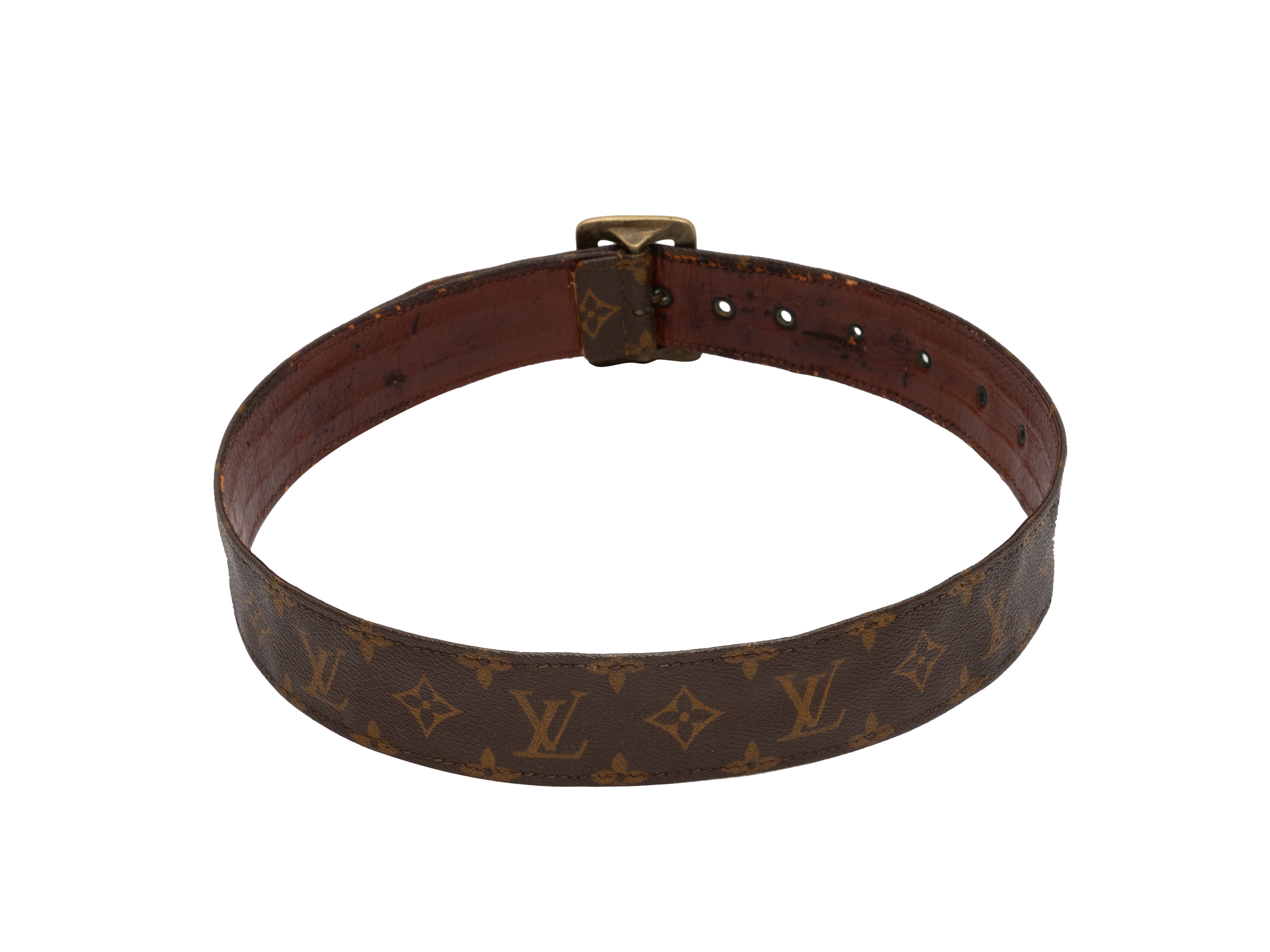 Louis Vuitton Twist Blossom LV Monogram Belt - Brown Belts