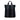 Black Hermès Toile Fourre Tout Cabas Tote Bag