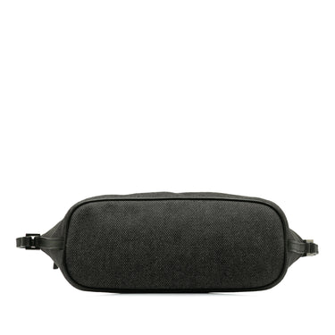 Black Gucci Denim Boat Shoulder Bag - Designer Revival