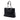 Black Dior Large Patent Cannage Lady Dior Soft Shopping Tote