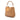 Brown Gucci Calfskin Bamboo Satchel