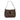 Brown Fendi Zucca Canvas Double Flap Mamma Shoulder Bag