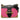 Pink Prada Saffiano Trimmed City Calf Cahier Crossbody
